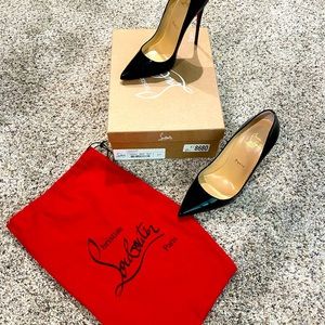 Christian Louboutin heels size 7 only wore one day if that need different size